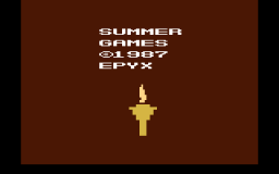 Summer Games Title Screen